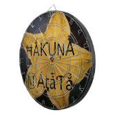 Golden Star Hakuna Matata Kunstdruckerei Dartscheibe (Vorderseite rechts)
