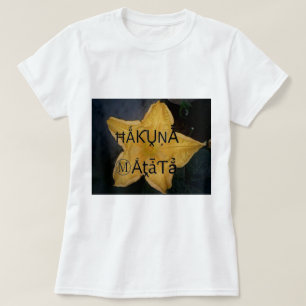 Golden Star Hakuna Matata Kunstdruckerei T-Shirt