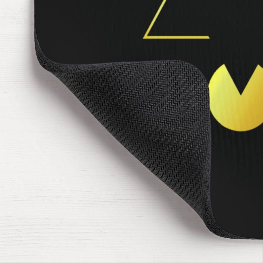 Golden Star Illusion Mousepad (Ecke)