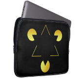 Golden Star Illustration Electronics Bag Laptopschutzhülle (Vorne Rechts)