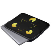 Golden Star Illustration Electronics Bag Laptopschutzhülle (Vorne Knopf)