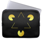 Golden Star Illustration Electronics Bag Laptopschutzhülle (Vorderseite)