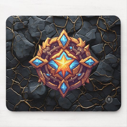 Golden Star Kommando Mousepad (Vorne)