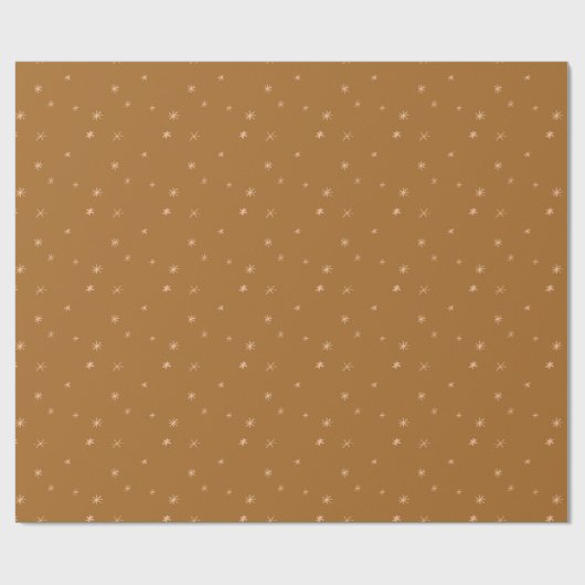 Golden Star Musterpapier Geschenkpapier (Flach)