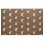Golden Star Sheriffs Abzeichen Stoff (Fat Quarter (45,7 x 55,9 cm))