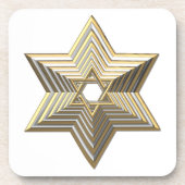 Golden Star von David Getränkeuntersetzer (Vorderseite)