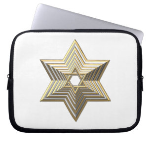 Golden Star von David Laptopschutzhülle