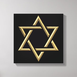 Golden Star von David Leinwanddruck