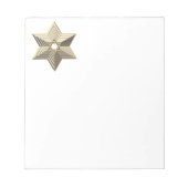 Golden Star von David Notizblock (Vorderseite)
