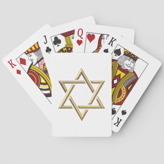 Golden Star von David Spielkarten (Rückseite)