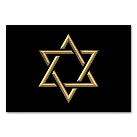 Golden Star von David Tischnummer (Vorderseite)