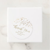 Golden Stars Baby Dusche Geschenkanhänger (Beispiel)