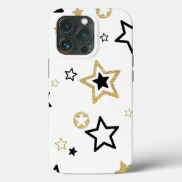 Golden Stars Classy Case-Mate iPhone Hülle