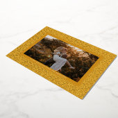 Golden Stars Foto Locarno Folien Feiertagskarte (Gedreht)