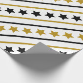 Golden Stars Geschenkpapier (Ecke)
