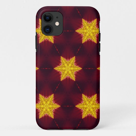 Golden Stars iPhone5 Fall Case-Mate iPhone Hülle (Rückseite)