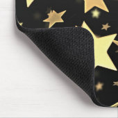 Golden Stars Mouse Pad Mousepad (Ecke)