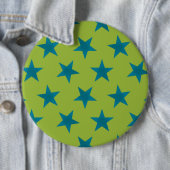Golden Stars Muster 20 Button (Beispiel)