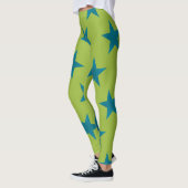 Golden Stars Muster 20 Leggings (Links)