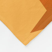 Golden Stars Muster 2 Fleecedecke (Ecke)