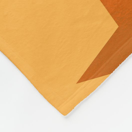 Golden Stars Muster 2 Fleecedecke (Ecke)