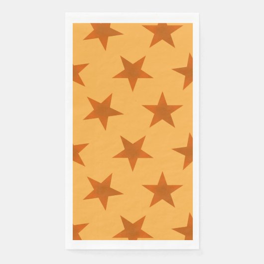 Golden Stars Muster 2 Serviette (Vorderseite)