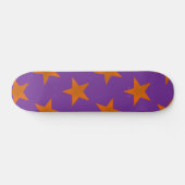 Golden Stars Muster 3 Skateboard (Horizontal)