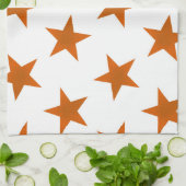 Golden Stars Muster 6 Geschirrtuch (Gefaltet)