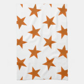 Golden Stars Muster 6 Geschirrtuch (Vertikal)