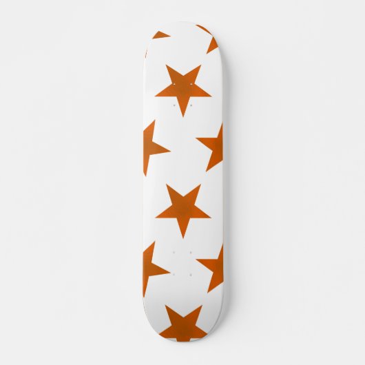 Golden Stars Muster 6 Skateboard (Vorne)