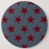 Golden Stars Muster 9 Button (Vorderseite)