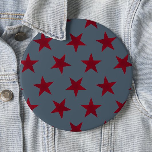 Golden Stars Muster 9 Button (Beispiel)