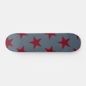 Golden Stars Muster 9 Skateboard (Horizontal)