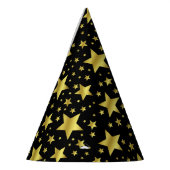 Golden Stars Party Hat Partyhütchen (Links)