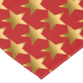 Golden Stars Tableclout Tischdecke (Schrägansicht)