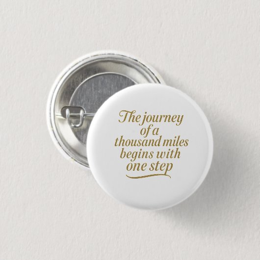 Golden Step Forward Button (Vorne & Hinten)
