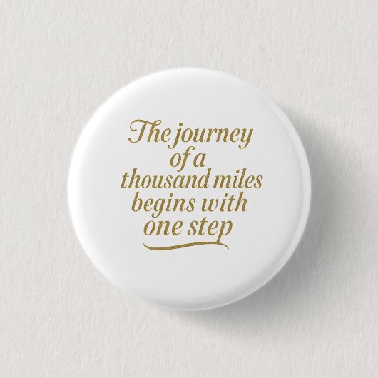 Golden Step Forward Button (Vorderseite)