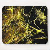 Golden Strands Fraktal Mousepad (Vorne)