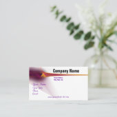 Golden Streak Visitenkarte (Stehend Vorderseite)