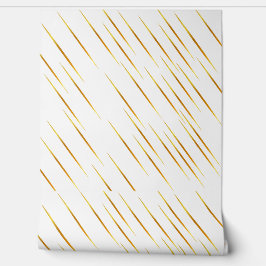 Golden Strip Weißer Hintergrund Einfach Tapete