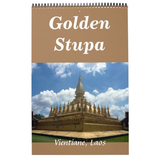 golden stupa laos kalender (Titelbild)