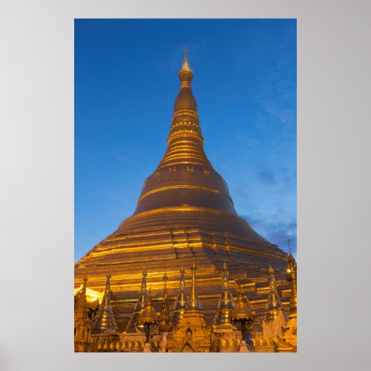 Golden Stupa Poster (Vorne)