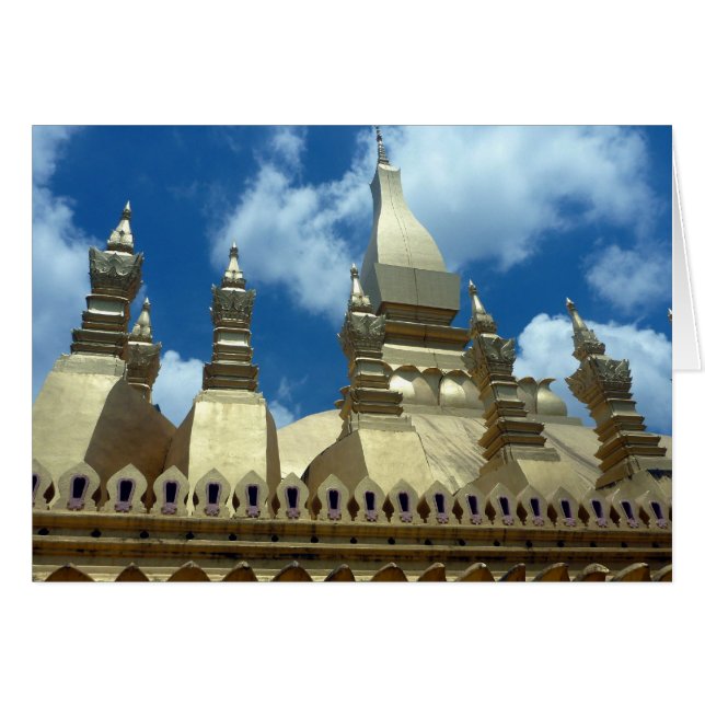 Golden stupa vientiane (Vorderseite (Horizontal))