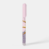 Golden Sun Aesthetic Phone Case – Pink  iPhone Hülle (Rechte Seite)