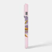 Golden Sun Aesthetic Phone Case – Pink  iPhone Hülle (Linke Seite)