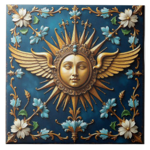 Golden Sun Fliese