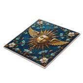 Golden Sun Fliese (Seite)