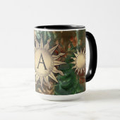 Golden Sun & Initial Tasse (VorderseiteRechts)