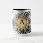 Golden Sun & Initial Tasse (Zentrum)