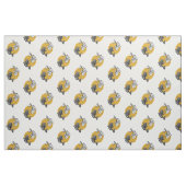 Golden Sun Koi Carps Muster Stoff (Fat Quarter (45,7 x 55,9 cm))